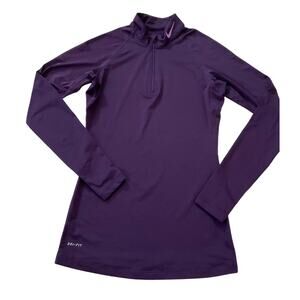 Nike Purple Athletic Top w/ Thumb Hole Women Size Small | 31-22
